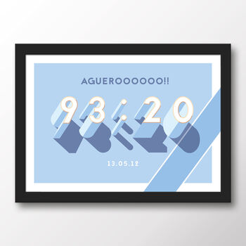 Manchester City '93:20' Poster, 7 of 7