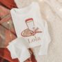 Personalised Cookies For Santa Christmas Pyjamas, thumbnail 2 of 3