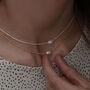 Pearl Bobble Choker In 18ct Gold Vermeil, thumbnail 2 of 5