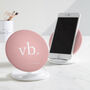 Personalised Monogram Wireless Charger, thumbnail 2 of 3