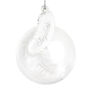 Personalised Christmas Memorial Glass Bauble, thumbnail 2 of 3