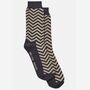 Men's Three Sock Gift Box Black And Sage, thumbnail 2 of 5