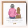 Personalised Dog Mother's Day Card, thumbnail 1 of 7