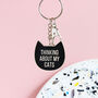 Thinking About My Cat Keyring, thumbnail 6 of 6
