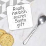 Rubbish Secret Santa Coaster, thumbnail 2 of 4