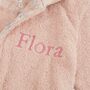 Personalised Pink Ditsy Dressing Gown, thumbnail 2 of 4
