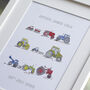 Personalised Tractor Children's Print, thumbnail 2 of 4
