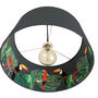 Lampshade With Tropical Rainforest Lining, thumbnail 7 of 12