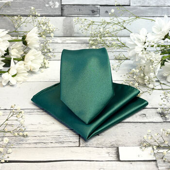 Forest Green Wedding Tie Set, 2 of 10