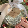 Personalised Bump's 1st Christmas Bauble, thumbnail 3 of 7