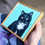 Personalised Pet Portrait Framed Tile, thumbnail 4 of 5