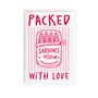 Packed With Love Funny Valentines Card, thumbnail 4 of 4