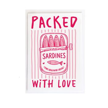 Packed With Love Funny Valentines Card, 4 of 4