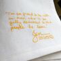 Personalised Wedding Gift Handkerchief With Handwritten Message, thumbnail 3 of 7