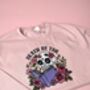 Death By Tbr Embroidered Sweatshirt, thumbnail 5 of 5