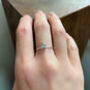 Personalised Sterling Silver Initial Star Ring, thumbnail 3 of 8