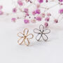 Gold Or Silver Colour Flower Modest Pin, thumbnail 8 of 12