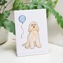 Cream Cockapoo Birthday Card, thumbnail 2 of 10