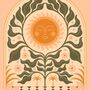 ‘Sunfleur’, Sunflower Floral Wall Art Print, thumbnail 7 of 9