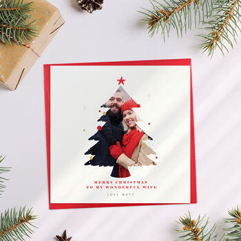 Husband / Wife Photo Christmas Card, 8 of 8