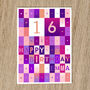 Personalised Birthday Card Age And Name, thumbnail 9 of 12