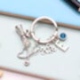 Personalized Medical Graduation Keyring Medical Student Gift, thumbnail 3 of 10