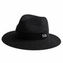 Personalised Summer Fedora Sun Straw Hat, thumbnail 5 of 9