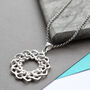 Sterling Silver Celtic Love Knot Jewellery Set, thumbnail 2 of 4