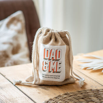 Personalised Dad And Me Fathers Day Candle Gift, 3 of 4