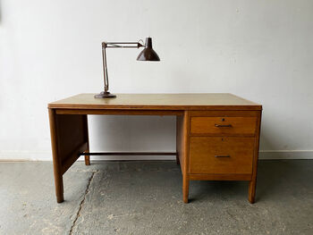 1950’s Vintage Ministry Of Defence Desk, 5 of 11