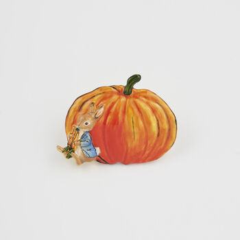 Fable England X Peter Rabbit Pumpkin Brooch, 2 of 7