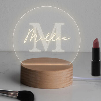 Personalised Name Mini Desk Lamp, 3 of 6