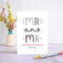 Personalised Mr And Mr Card, thumbnail 4 of 9