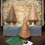 Set Of Three Handmade Wooden Christmas Tree Ornaments, thumbnail 3 of 7