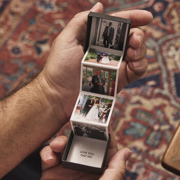 Personalised Pull Out Photo Album Token Gift, 9 of 12