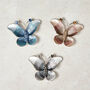 Butterfly Silhouette Scarf And Butterfly Brooch Set, thumbnail 4 of 7