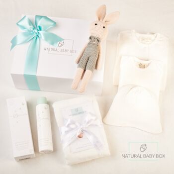Pure And Organic Welcome To The World Baby Gift Hamper, 2 of 12
