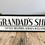 Personalised Shed Road Sign, thumbnail 4 of 5