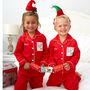 Personalised Christmas Letter To Santa Pocket Pyjamas, thumbnail 4 of 12