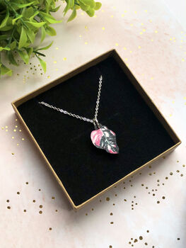 Plant Leaf Silver Plated Necklace Letterbox Gift Set, 7 of 12