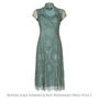 Lace Bridesmaid Dresses In Aqua Shimmer, thumbnail 4 of 9
