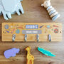 Personalised Outer Space Wall Mounted Coat Hooks For Kid's Bedroom, thumbnail 3 of 4