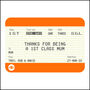 Personalised Train Ticket Card For Mum, thumbnail 3 of 3