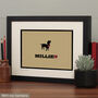 Personalised Dachshund Print For One Or Two Dogs, thumbnail 4 of 12