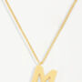 Women's Initial Necklace In 18k Gold, Christmas Jewellery Gift, thumbnail 10 of 12