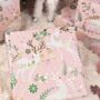 Double Sided Pink And Foil Christmas Wrapping Paper, thumbnail 1 of 7