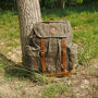 Waxed Canvas Backpack With Draw String, thumbnail 3 of 12