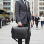 Large Messenger Bag, Briefcase, thumbnail 2 of 6