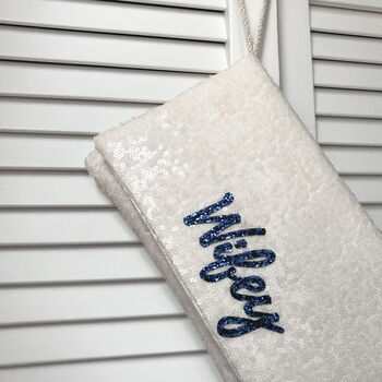 Wifey Sequin Wedding Day Bridal Clutch, 6 of 9
