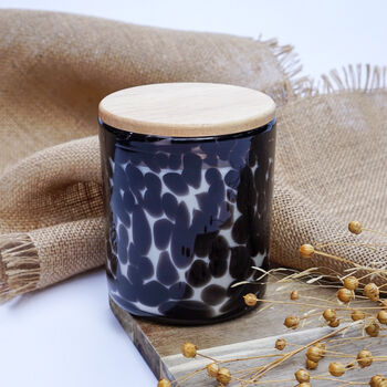 Dalmatian Candle With Wooden Lid, 3 of 4